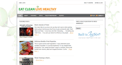 Desktop Screenshot of eatcleanlivehealthy.com